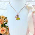 【Go Girl Only】法國品牌質感玫金真蝶項鍊-盛夏(合金款)/NP-1107-MIX-RG/台灣總代理公司貨_1