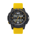 【CAT Watch】BASECAMP雙顯示多層次面盤設計潮流橡膠腕錶-經典黃/MC.155.27.137/台灣總代理公司貨享兩年保固