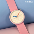 【FILA Watch】完美時尚立體浮雕LOGO潮流矽膠腕錶-夢幻粉/38-6127-002/台灣總代理公司貨享半年保固_1