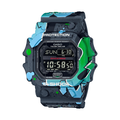 【CASIO G-SHOCK】Street Spirit街頭原創塗鴉藝術太陽能運動雙顯腕錶-地球綠/GX-56SS-1/台灣總代理公司貨享一年保固