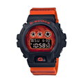 【CASIO G-SHOCK】螢光色系時空曲線感數位運動腕錶-炙熱紅/DW-6900TD-4/台灣總代理公司貨享一年保固