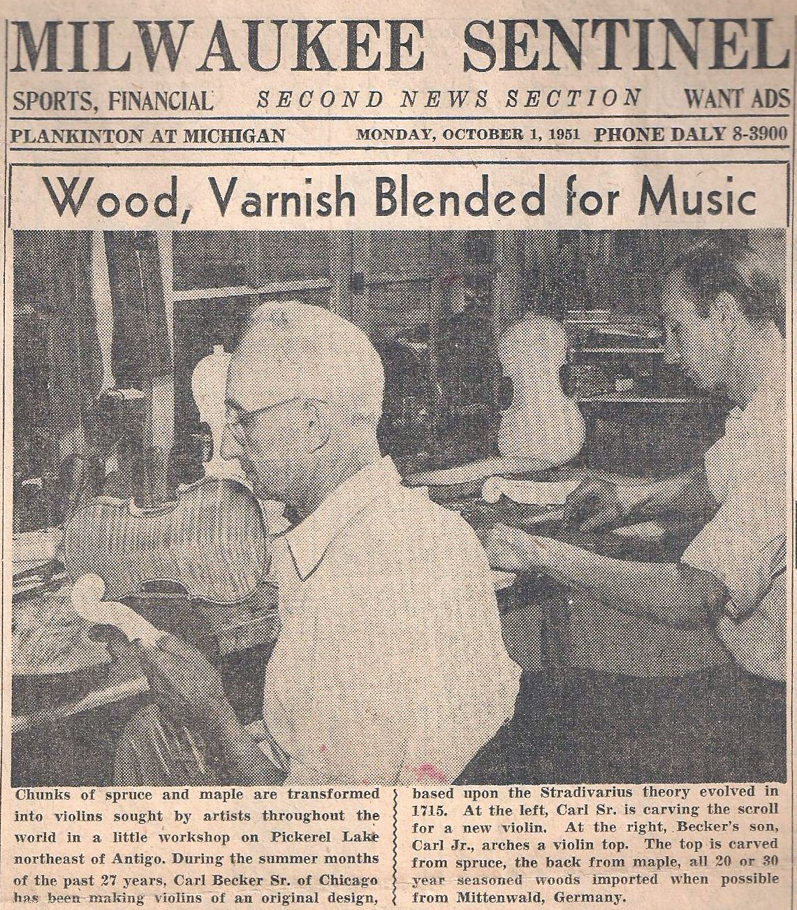 以木料和清漆混合成的音樂