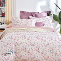兩用被床包四件組 /天絲+無異纖純棉二合一/2209花仙子(粉)_2
