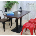 【AISHA】森田 Loft工業風餐桌 (2色) TB-4_1