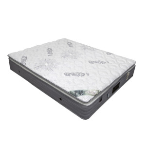 【AISHA】爵士堡日本 I COLD 冰晶涼感斯里蘭卡天然乳膠獨立筒床墊 標準雙人 5*6.2尺 SY-1