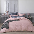 澳洲Simple Living 特大天絲福爾摩沙被套床包組-台灣製(玫瑰粉)_1