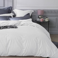 澳洲Simple Living 加大天絲福爾摩沙被套床包組-台灣製(優雅白)_2