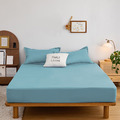 澳洲Simple Living 加大天絲福爾摩沙床包枕套組-台灣製(薩克斯藍)_1