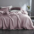 澳洲Simple Living 特大600織台灣製天絲被套(千黛紫)_1