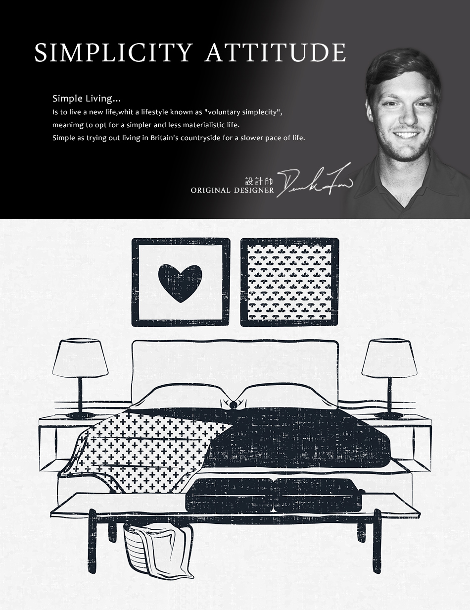 澳洲 Simple Living - 300織台灣製純棉床包枕套組-櫻花粉-雙人