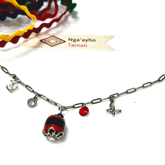 【琉璃珠系列手鍊】-Glass Beads Bracelet 黑蜂之珠