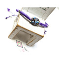 琉璃珠手鍊金剛結系列-Glass Beads Bracelet 紫色孔雀之珠