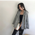 推! 小香風流蘇邊翻領外套 二色 F_3