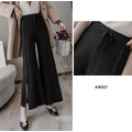 小開岔保暖針織寬褲 四色 F_4