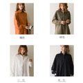氣質棉料長版襯衫罩衫 4色 M-2XK_5