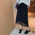 熱銷爆單款☆氣質兩面穿蕾絲針織長裙 2色_13