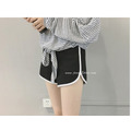 滾邊撞色休閒居家短褲 3色F_9