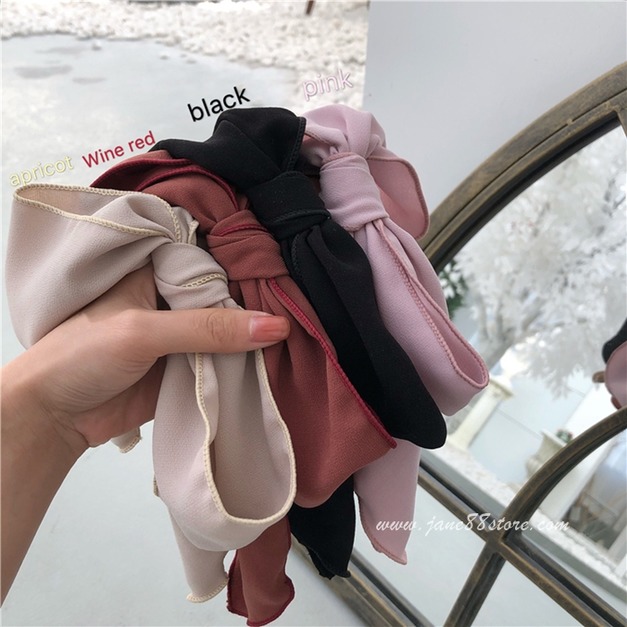 大蝴蝶結髮束 多色