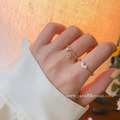 正韓 氣質可愛兼具的質感戒指組