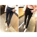 彈力錯扣貼腿鉛筆牛仔褲 2色S-XL_3