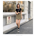 個性休閒時髦短裙 3色 S-XL_5