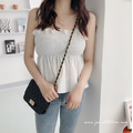 夏天木耳邊綁帶細肩背心 4色_6