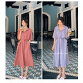 法式氣質柔美襯衫洋裝 2色_2