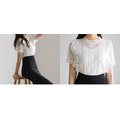 實拍☆ 這蕾絲很可以☆ 法式氣質蕾絲鏤空上衣 4色_15
