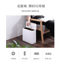 居家☆北歐簡約窄形按壓式垃圾桶_2