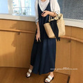 韓系夏天棉麻吊帶寬褲 3色_4