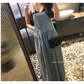 狂銷單品☆ 韓妞必備淺牛仔吊帶連身裙_1