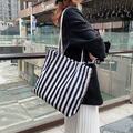 ◎狂銷◎絕對要入手的條紋帆布包 大容量包款_24