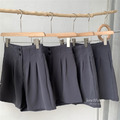 韓系簡約高腰顯瘦西裝短褲 2color S-L