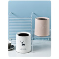 北歐風清新桌上型迷尼垃圾桶 2color