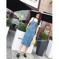 韓國同款超顯瘦吊帶長裙 S-XL_5