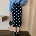 甜甜又很百搭的點點半身裙 3color_8