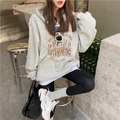 字母印花連帽衛衣 2color_2