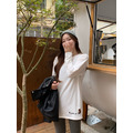 簡約百搭長版純色上衣_9
