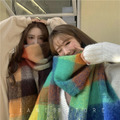 大人氣☆格紋ins圍巾 4color_4