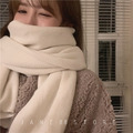 百搭保暖純色圍巾 6color_5