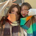 大人氣☆格紋ins圍巾 4color_12
