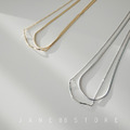 正韓 最美微笑弧度頸鍊項鍊 2color_1