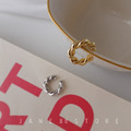 正韓 編織感個性耳骨環_3