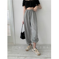 休閒時尚鬆緊束腳褲 4color_10