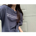 韓系時髦字母印花寬鬆Tee 3色_13