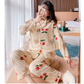 甜美印花可愛居家服睡衣3款