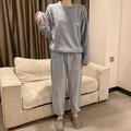 加絨加厚仙女暖暖褲居家服睡衣_15