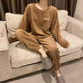加絨加厚仙女暖暖褲居家服睡衣_13