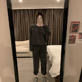 加絨加厚仙女暖暖褲居家服睡衣_5
