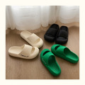 簡約字母純色居家情侶拖鞋_5